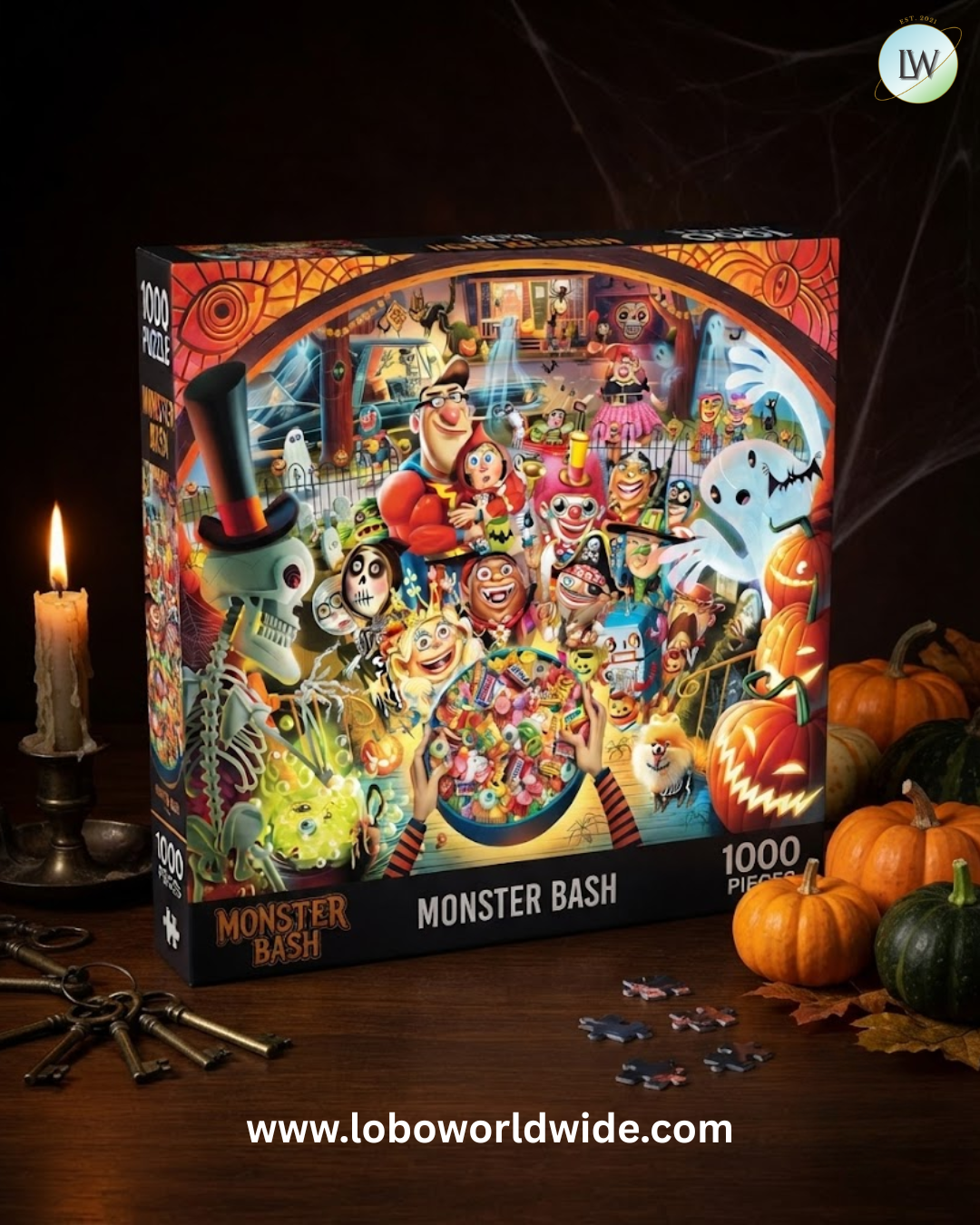 Ravensburger Trick or Treat by Dean Macadam 1000 Piece Jigsaw Puzzle for Adults