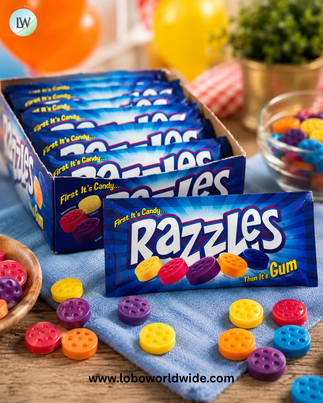Razzles Original Candy - 24ct