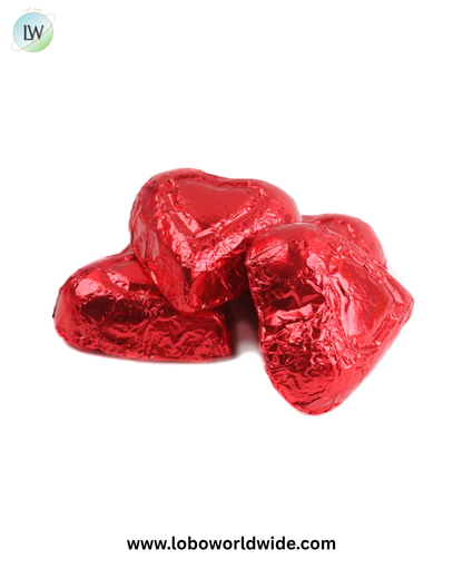 Red Mini Chocolate Hearts