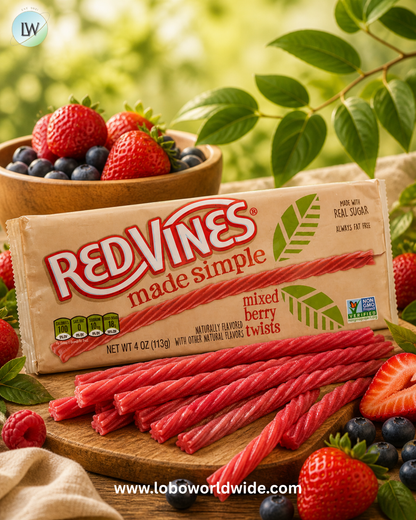 Red Vines Mixed Berry Twists Made Simple - 12ct