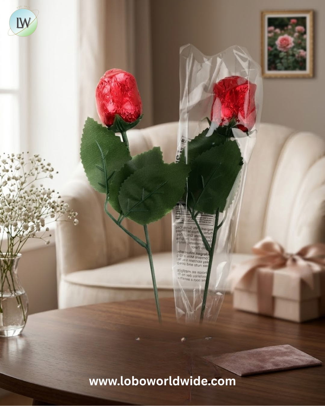 Chocolate Roses 10 Piece