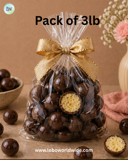 Reduced Sugar Milk Chocolate Malt Balls