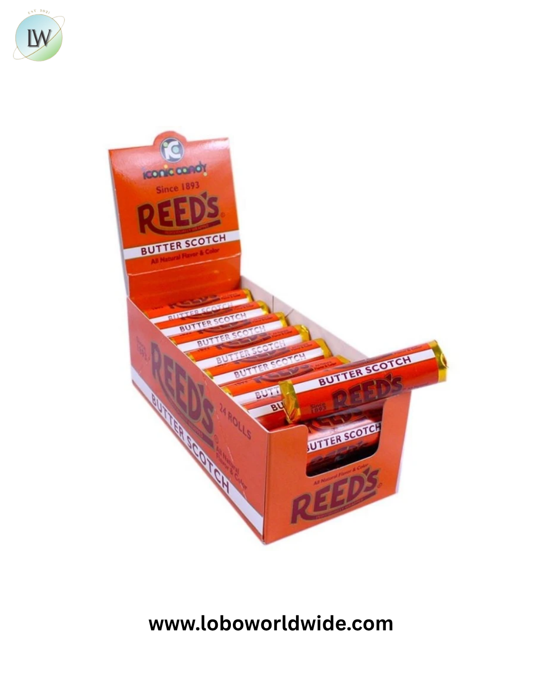 Reeds Candy Rolls 24 Pack