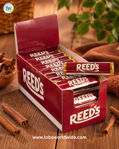 Reeds Cinnamon Candy Rolls 24 Pack