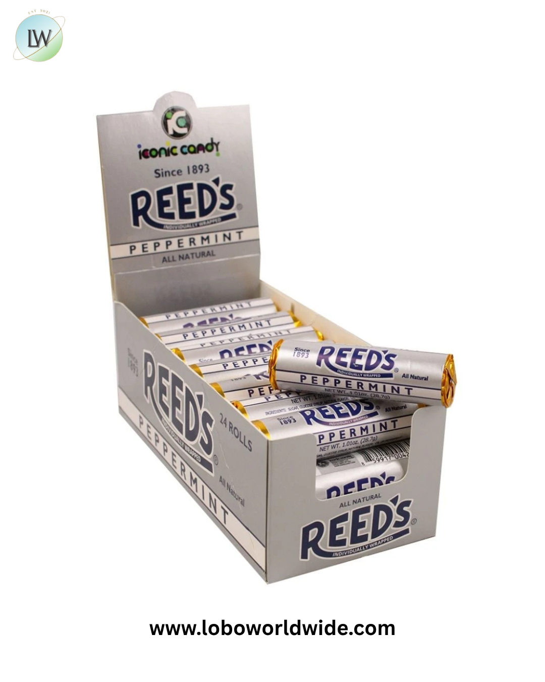 Reeds Candy Rolls 24 Pack