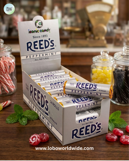 Reeds Candy Rolls 24 Pack