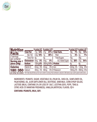 Reese's King Size Pumpkins, White Creme & Peanut Butter, 2.4 oz, 4 ct.