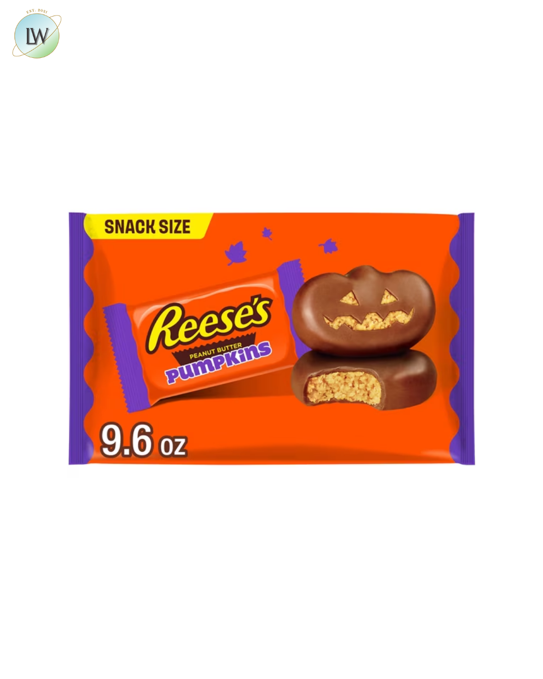 Reese's Milk Chocolate Peanut Butter Halloween Pumpkins, 9.6 oz.