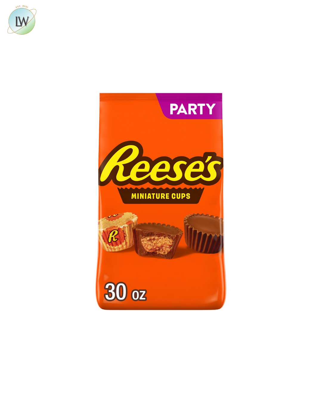Reese's Mini Milk Chocolate Peanut Butter Cups Candy, 30 oz.