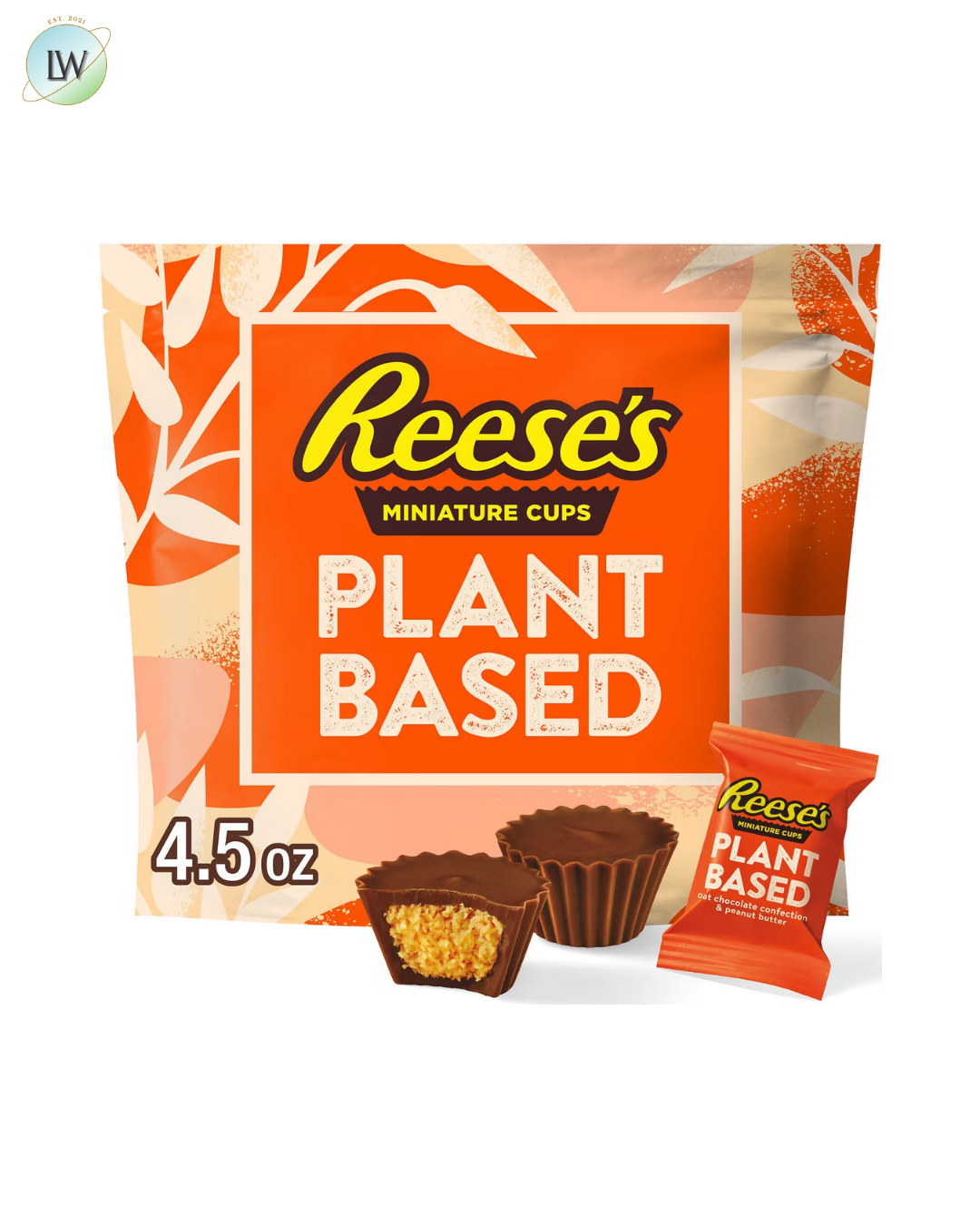 Reese's Mini Plant Based Oat Chocolate Confection Peanut Butter Cups, 4.5 oz.