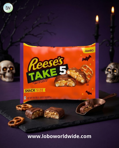 Reese's Take 5 Pretzel, Peanut and Chocolate, 19.5 oz.