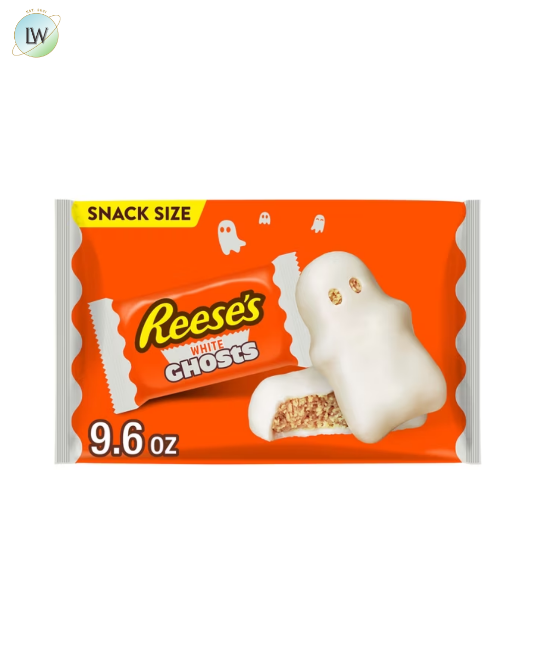 Reese's White Creme Halloween Peanut Butter Ghosts, 9.6 oz.