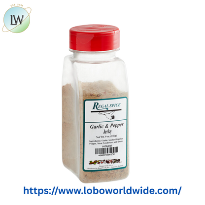 Regal Garlic and Pepper Jerky Seasoning 9 oz.