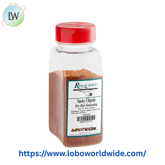 Regal Smoky Chipotle Dry Seasoning Rub 8 oz