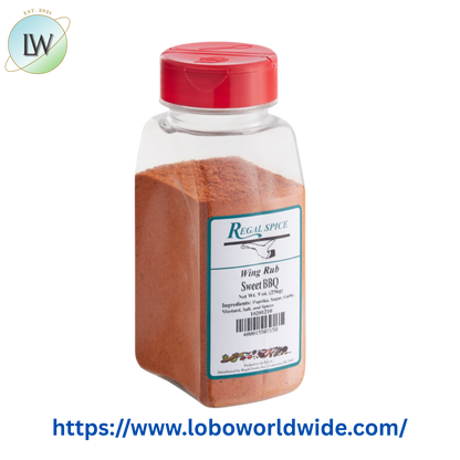 Regal Sweet BBQ Wing Rub 9 oz.