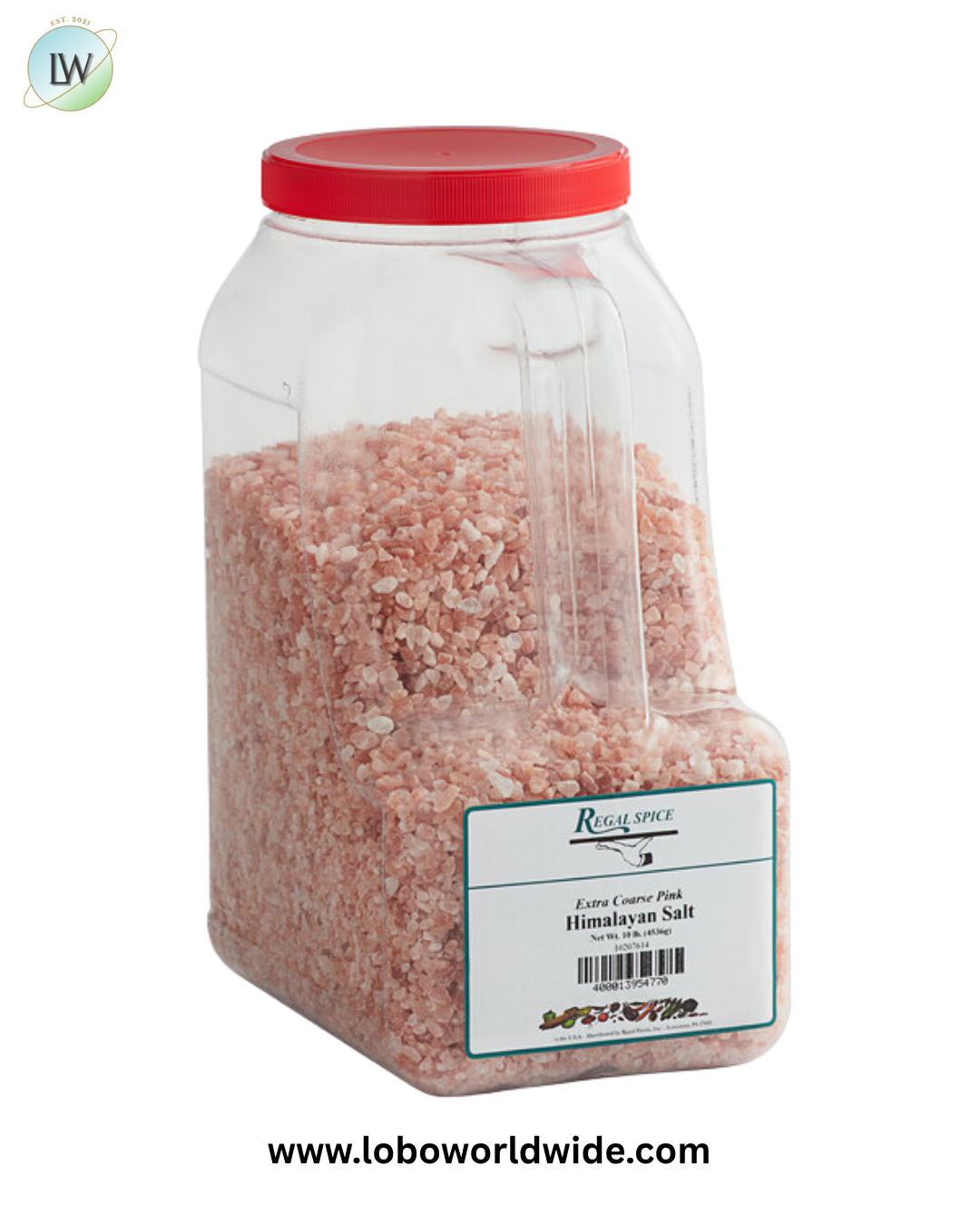 Regal Extra Coarse Grain Pink Himalayan Salt (various sizes)