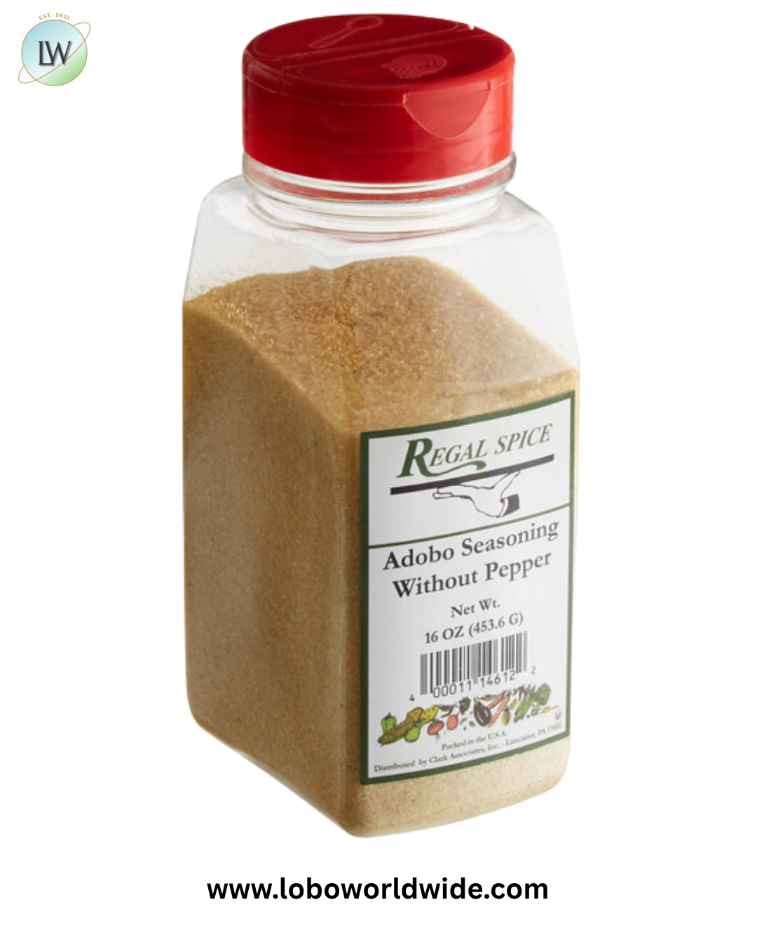 Regal Adobo Seasoning without Pepper (Various Sizes)