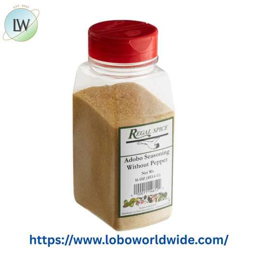 Regal Adobo Seasoning without Pepper (Various Sizes)