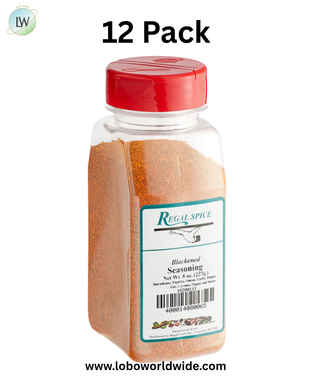 Regal Blackened Seasoning (Various Sizes)