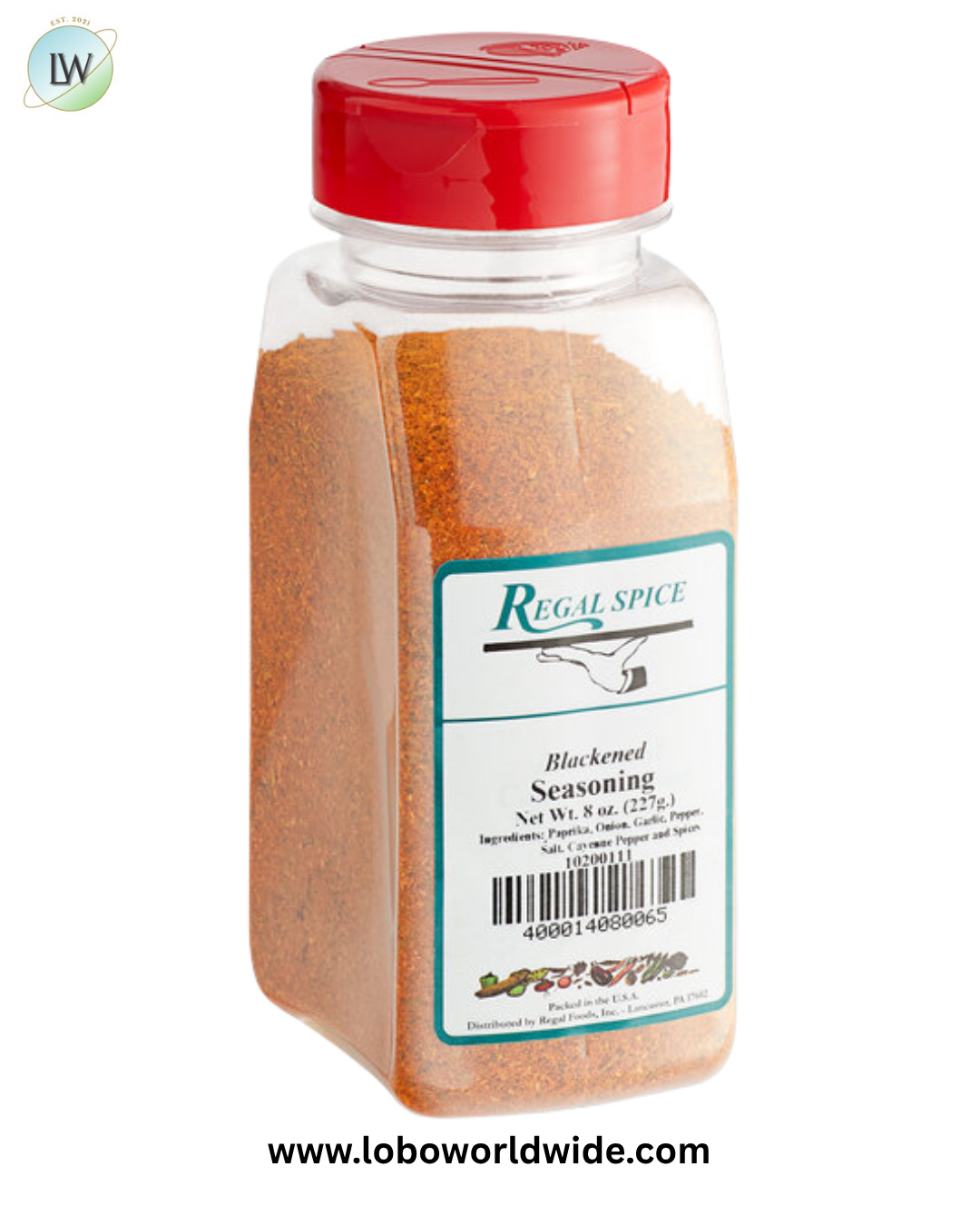 Regal Blackened Seasoning (Various Sizes)