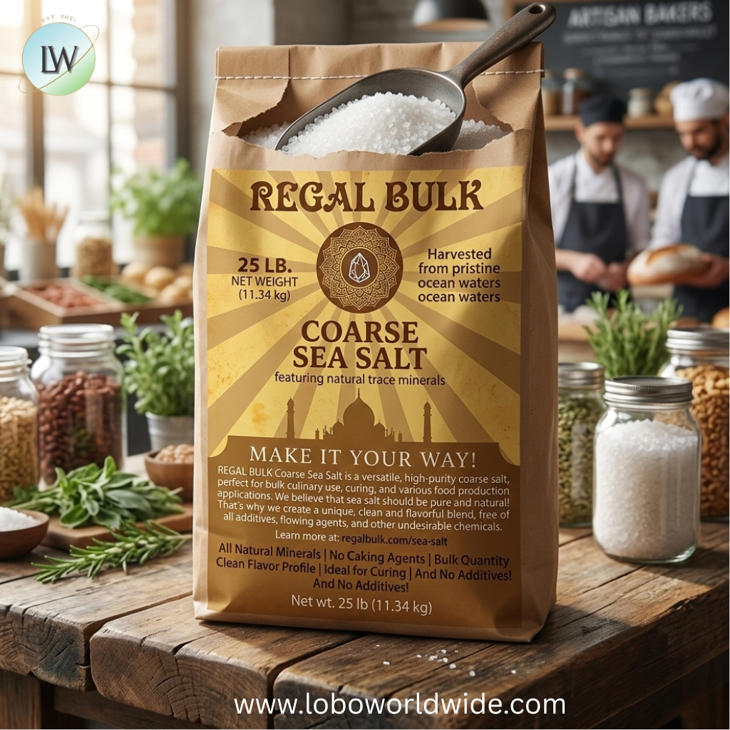 Regal Coarse Sea Salt (Various Sizes)