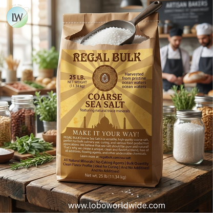 Regal Coarse Sea Salt (Various Sizes)