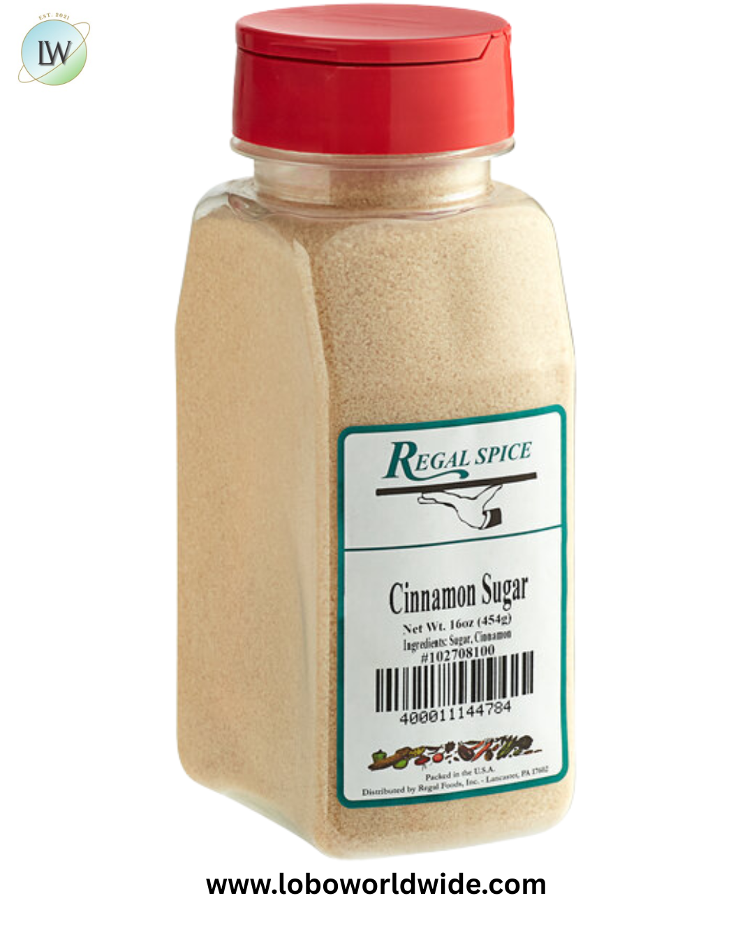 Regal Cinnamon Sugar (Various Sizes)