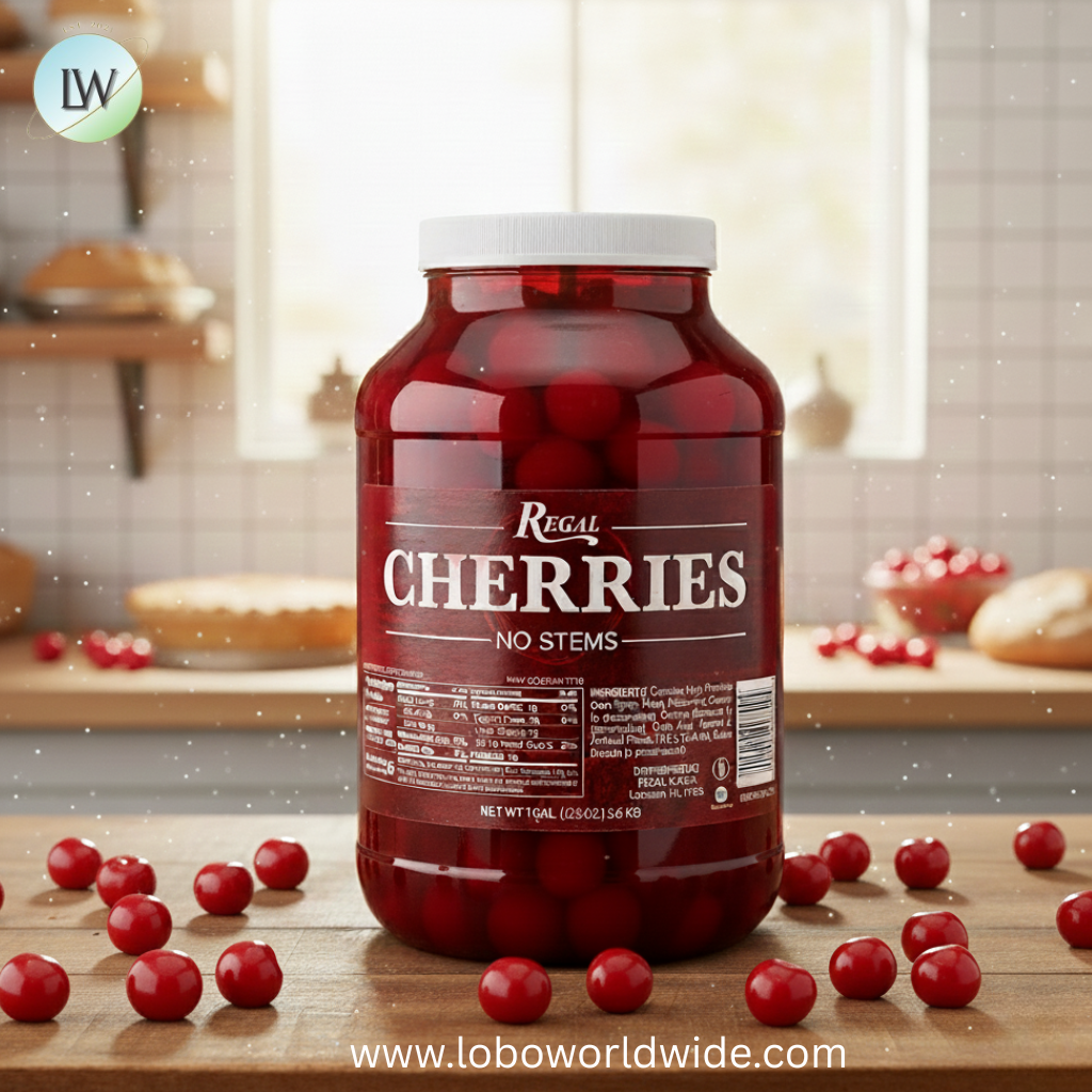 Regal Maraschino Cherries Without Stems - 1 Gallon