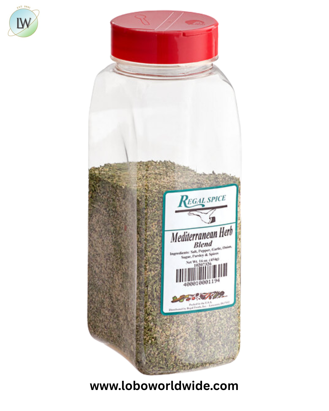 Regal Mediterranean Herb Blend - 16 oz.