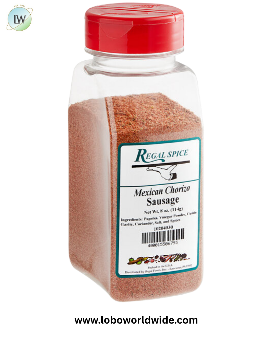 Regal Mexican Chorizo Sausage Seasoning
