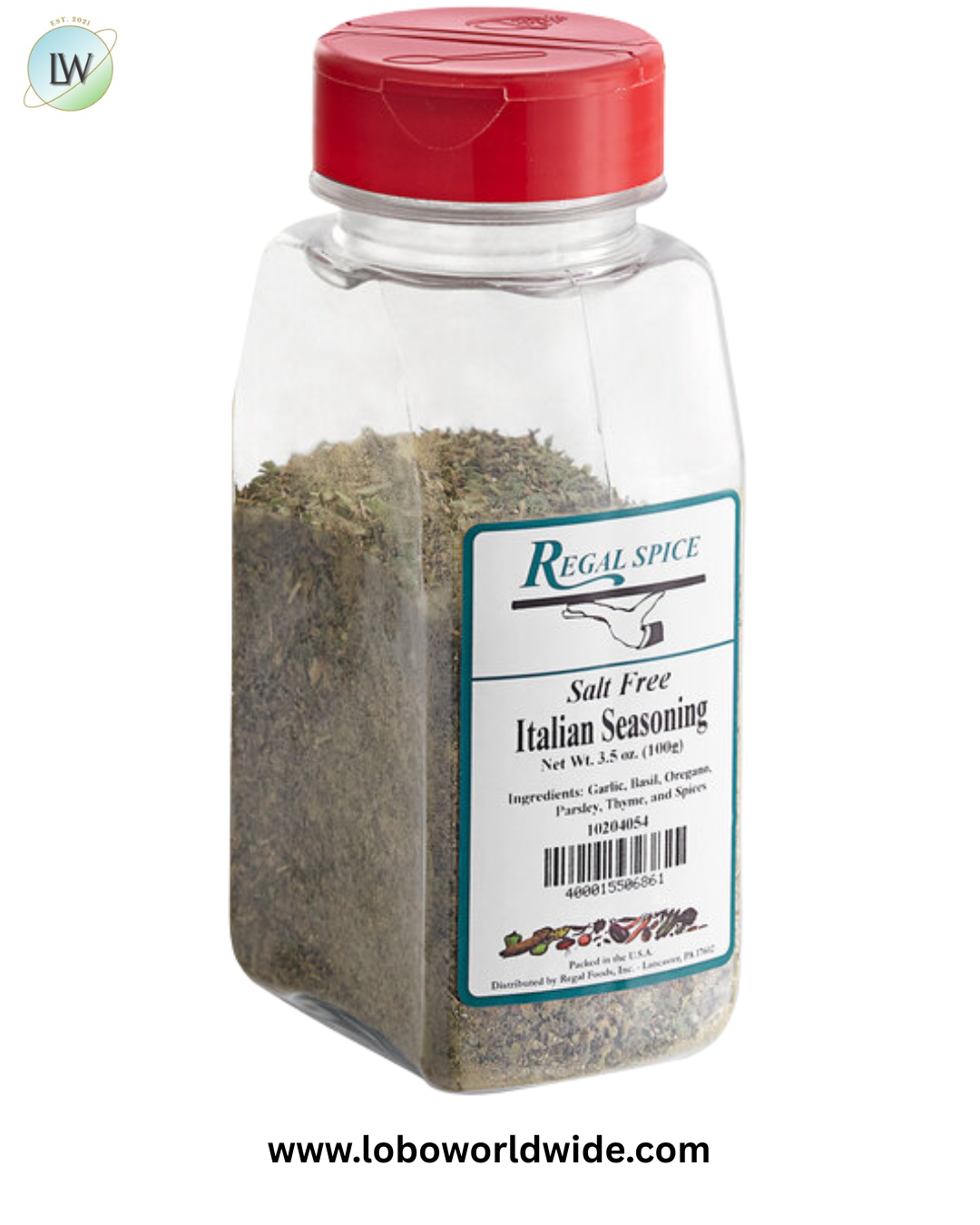 Regal Salt-Free Italian Seasoning (Various Sizes)