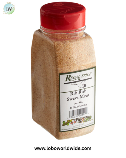 Regal Sweet Meat Rib Rub (Various Sizes)