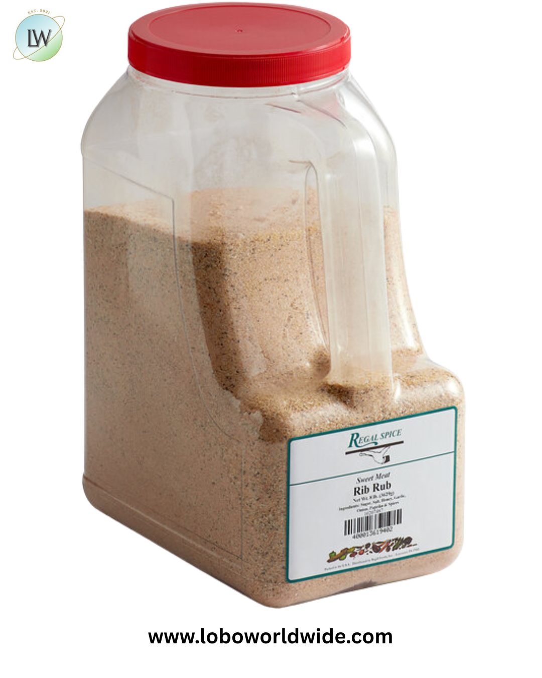 Regal Sweet Meat Rib Rub (Various Sizes)