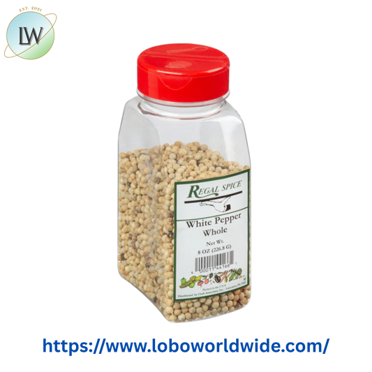 Regal Whole White Peppercorn (Various Sizes)