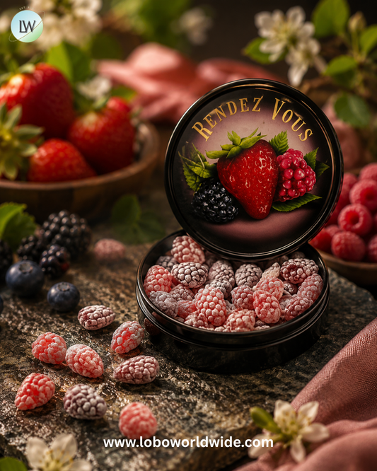 RendezVous Wild Berry Hard Candy Tin - 12ct