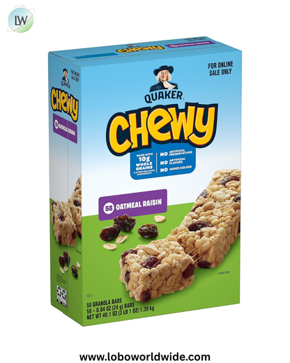 Quaker Chewy Granola Bars, S'mores, 58 Count