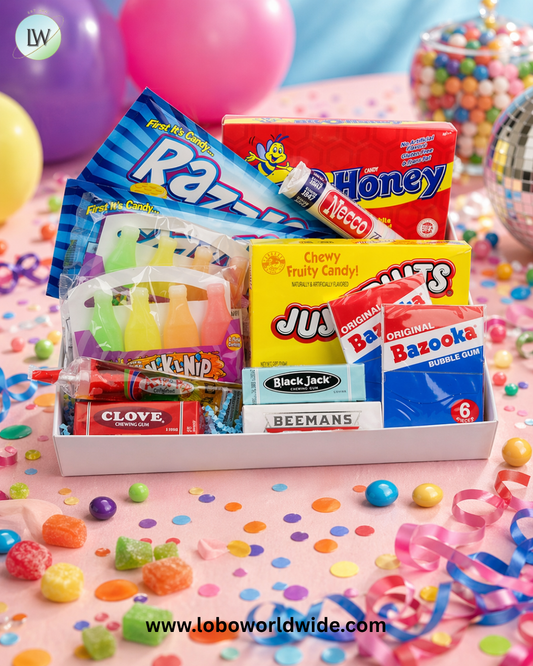 Retro Candy Box