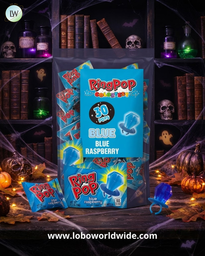 Ring Pop Individually Wrapped Lollipops, 0.5 oz, 30 ct. (Various Flavours)
