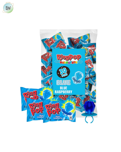 Ring Pop Individually Wrapped Lollipops, 0.5 oz, 30 ct. (Various Flavours)