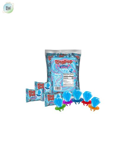 Ring Pop Individually Wrapped Lollipops, 0.5 oz, 30 ct. (Various Flavours)