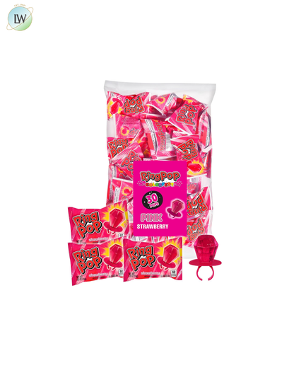 Ring Pop Individually Wrapped Lollipops, 0.5 oz, 30 ct. (Various Flavours)