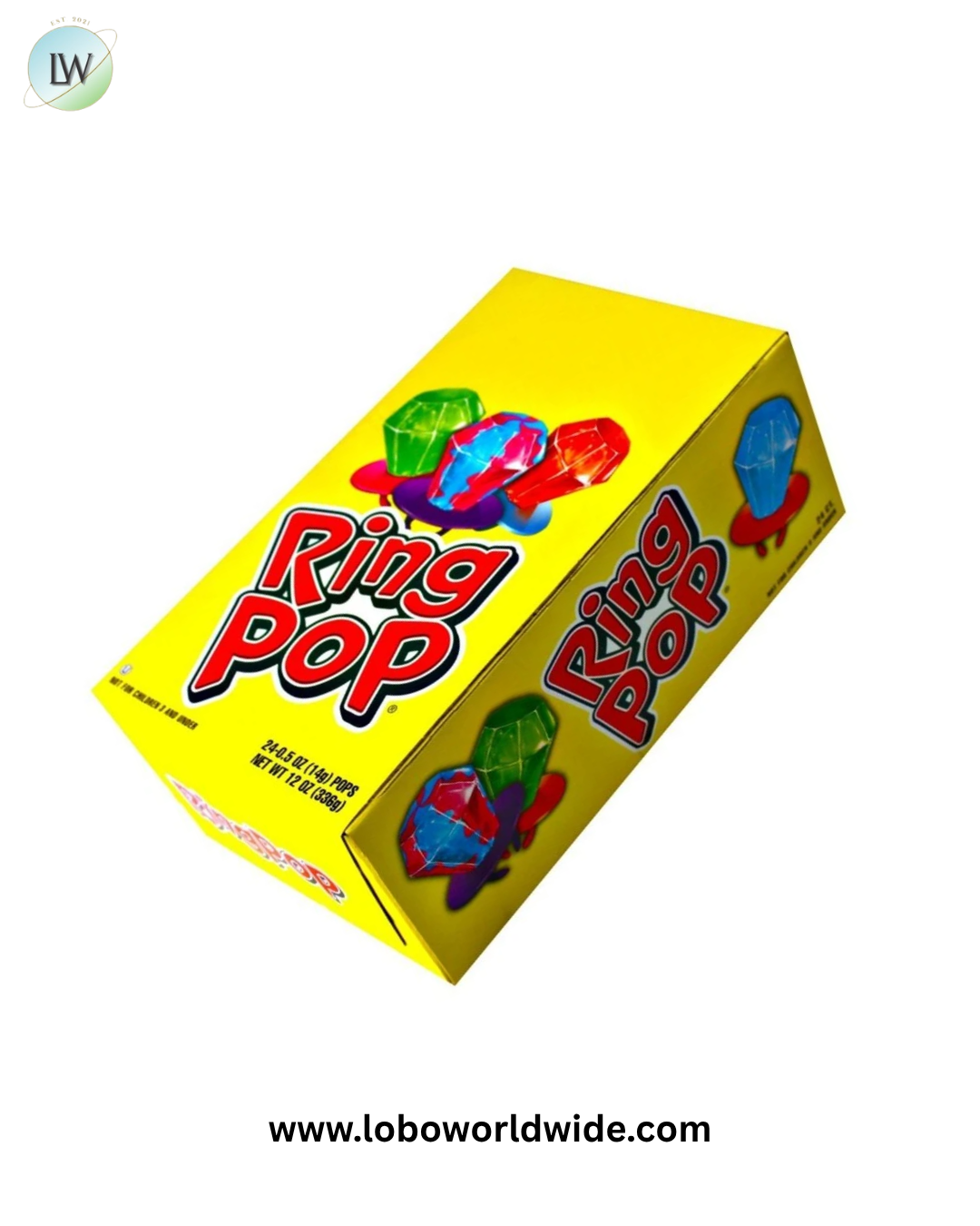 Ring Pops Assorted 24 Piece