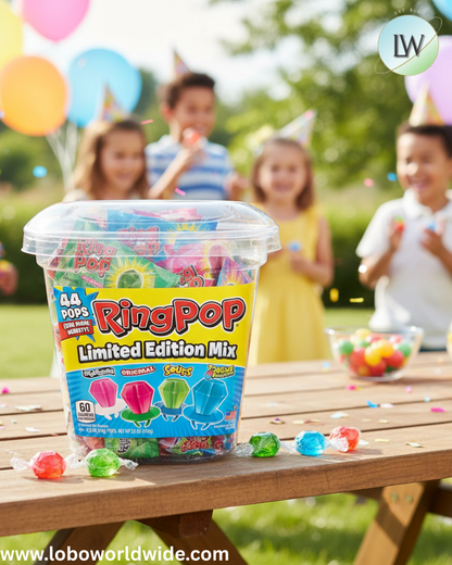 Ring Pop Assorted Flavor 44 Ct