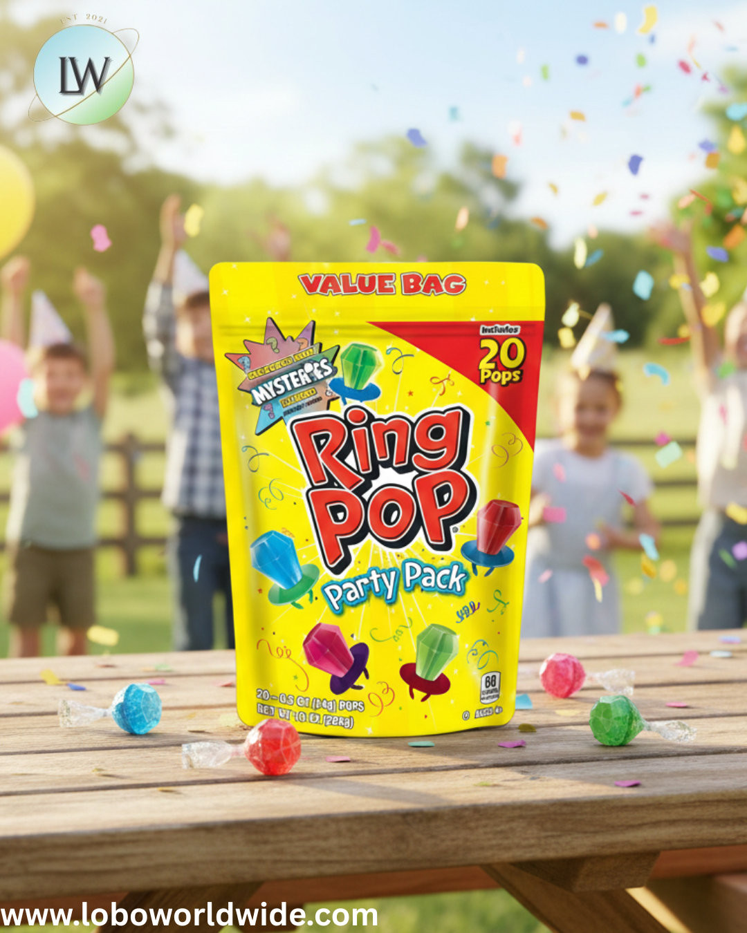 Ring Pop, Assorted Flavors 20 ct.