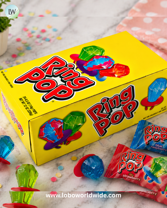 Ring Pops Assorted 24 Piece