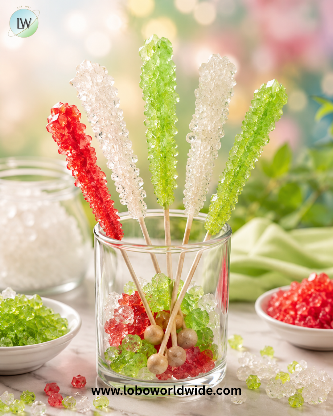 Rock Candy Crystal Sticks