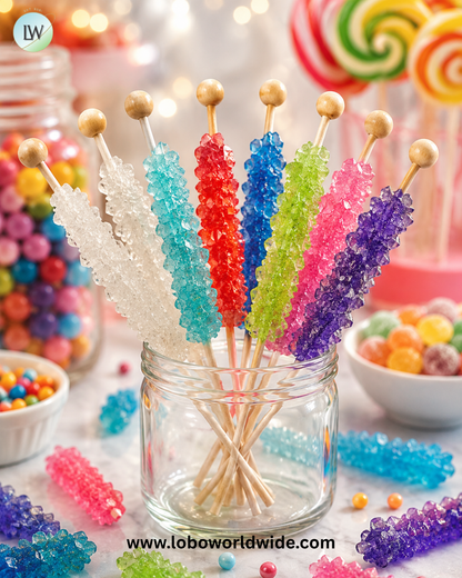 Rock Candy Crystal Sticks