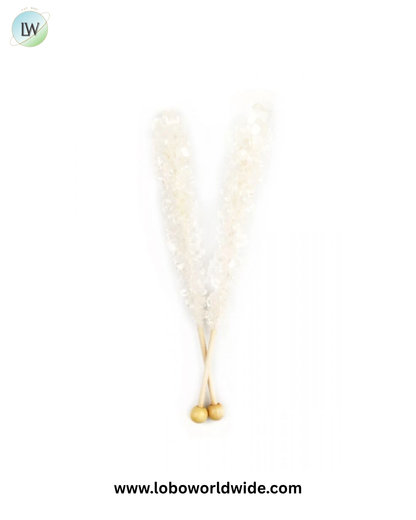Rock Candy Sticks White 36 Piece