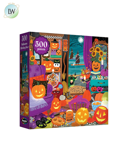 RoseArt - Witching Hour - 500 Piece Halloween - Spooky Seasonal Fun for Adults