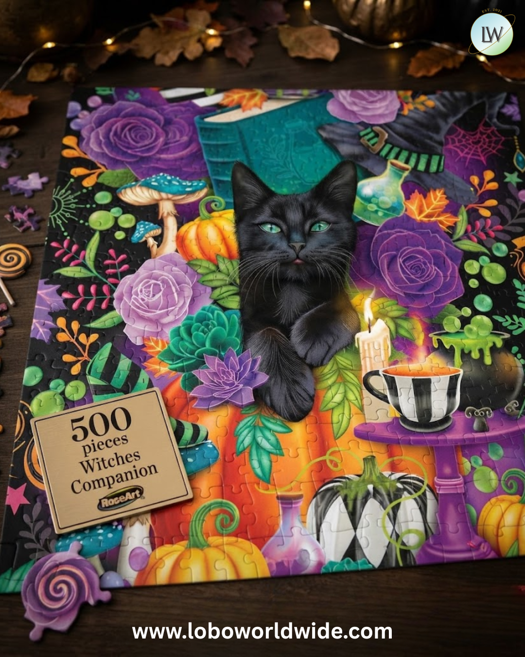 RoseArt Witches Companion 500pc Jigsaw Puzzle